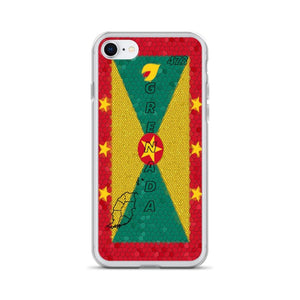 Grenada Flag iphone 7 and 8 case