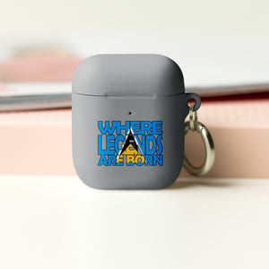 St. Lucia Flag Design WHERE LEGENDS ARE BORN and HOME AirPods Case