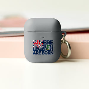 British Virgin Islands Flag Design WHERE LEGENDS ARE BORN and HOME AirPods Case