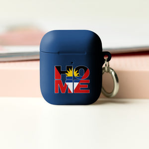 Antigua and Barbuda Flag Design HOME and PROUD AirPods Case