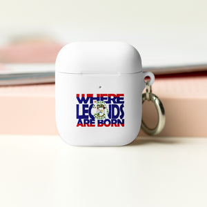 Belize Flag Design WHERE LEGENDS ARE BORN and HOME AirPods Case