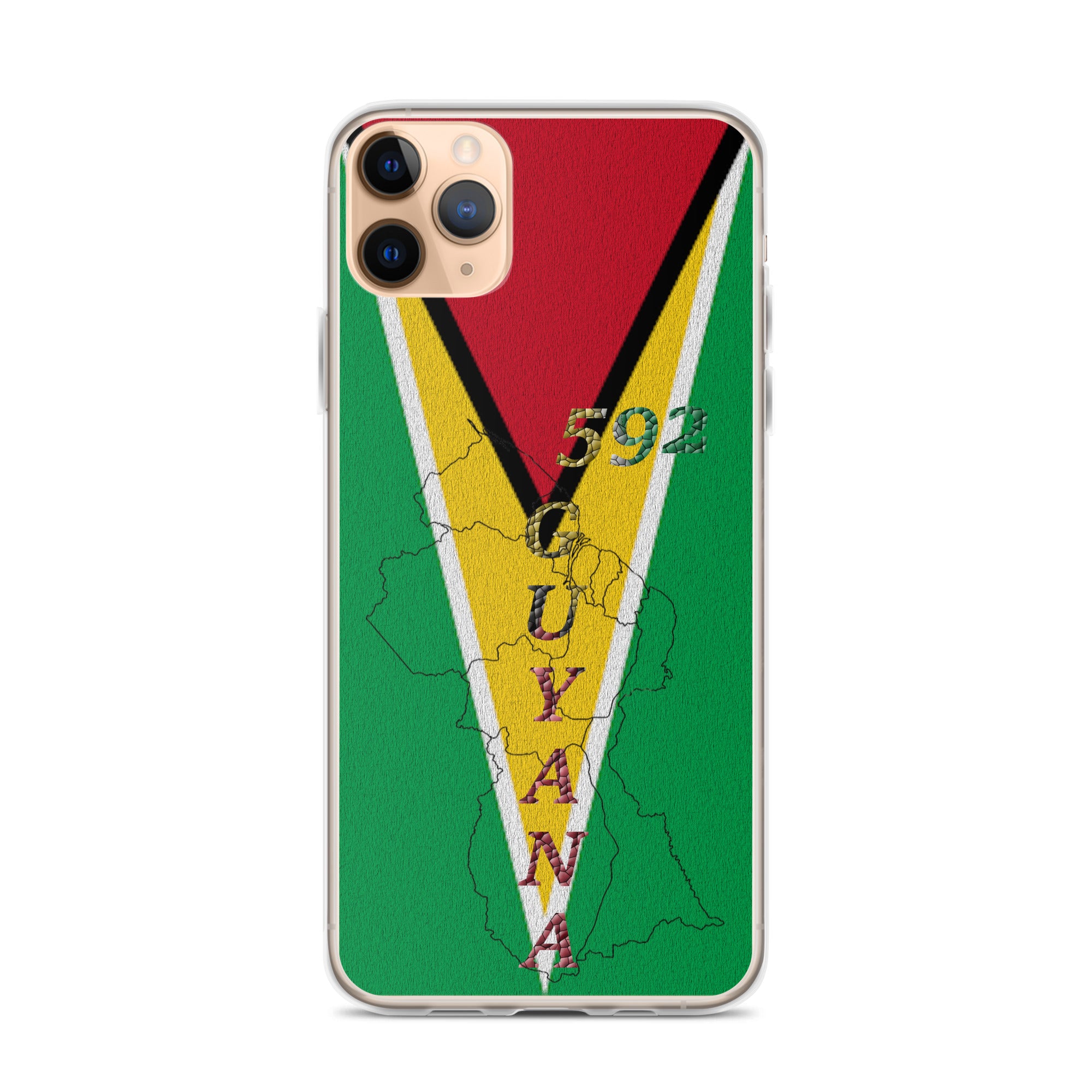 Guyana Georgetown | Flag Colors iPhone Cases