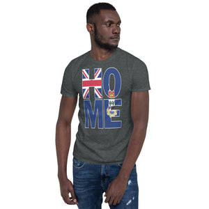 The Cayman Islands Flag Spelling HOME | Short-Sleeve Unisex T-Shirt