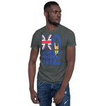 Turks and Caicos Flag Spelling HOME | Short-Sleeve Unisex T-Shirt