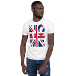 United Kingdom Flag Spelling HOME | Short-Sleeve Unisex T-Shirt