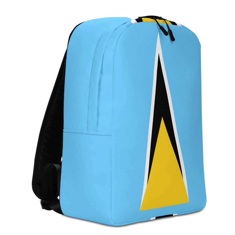 St Lucia Flag bag right